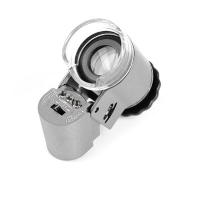 OEM Microscopio Portátil De Alta Definición 50x Para Tasación De Joyas Con Luz Led De Detección De Monedas Y Mini Lupa De Alta Magnificación. OEM Microscopio Portátil De Alta Definición 50x Para Tasación De Joyas Con Luz Led De Detección De Monedas Y Mini Lupa De Alta Magnificación.
