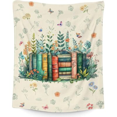OEM Una Manta Con Temática Literaria, Ideal Como Regalo Para Los Amantes De Los Libros: Una Manta De Lectura De Estilo Vintage De 40x50 Pulgadas, Perfecta Para Usar En La Biblioteca Suave Y Mullida, Adecu OEM Una Manta Con Temática Literaria, Ideal Como Regalo Para Los Amantes De Los Libros: Una Manta De Lectura De Estilo Vintage De 40x50 Pulgadas, Perfecta Para Usar En La Biblioteca Suave Y Mullida, Adecu