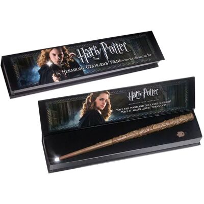 NOBLE COLLECTION Varita Illuminating Hermione Granger Harry Potter NOBLE COLLECTION Varita Illuminating Hermione Granger Harry Potter