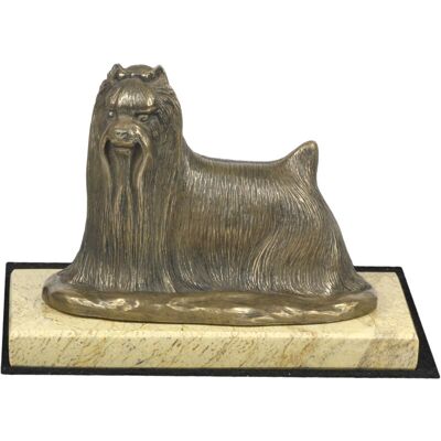 Art-Dog Yorkshire Terrier - figura de perro realista trofeo para exhibición canina Art-Dog Yorkshire Terrier - figura de perro realista trofeo para exhibición canina
