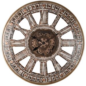 FIJALO Reloj Pared Hierro 117x9,5x117 Movimiento Dorado FIJALO Reloj Pared Hierro 117x9,5x117 Movimiento Dorado