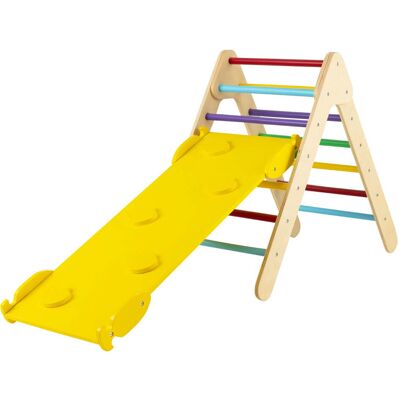 HELLOSHOP26 Juego De Escalada Triangular 86,5 X 48 X 73,5 Cm Rampa Regulable Para Trepar Y Deslizarse En Madera Multicolor 200009931 HELLOSHOP26 Juego De Escalada Triangular 86,5 X 48 X 73,5 Cm Rampa Regulable Para Trepar Y Deslizarse En Madera Multicolor 200009931