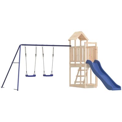 HELLOSHOP26 Parque Infantil De Exterior Columpios Tobogán Columpios Robusto Juegos Jardín 356 X 378 X 214 Cm Madera Maciza De Pino 020004719 HELLOSHOP26 Parque Infantil De Exterior Columpios Tobogán Columpios Robusto Juegos Jardín 356 X 378 X 214 Cm Madera Maciza De Pino 020004719