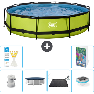 EXIT TOYS Exit-toys Piscina Exit Redonda - 360x76 Cm - 7-piezas S250 EXIT TOYS Exit-toys Piscina Exit Redonda - 360x76 Cm - 7-piezas S250