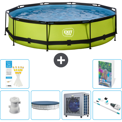 EXIT TOYS Exit-toys Piscina Exit Redonda - 360x76 Cm - 7-piezas S199 EXIT TOYS Exit-toys Piscina Exit Redonda - 360x76 Cm - 7-piezas S199
