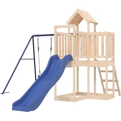 HELLOSHOP26 Parque Infantil De Exterior Columpios Tobogán Pórticos Robusto Juegos Jardín 286 X 378 X 214 Cm Madera Maciza De Pino 020004973 HELLOSHOP26 Parque Infantil De Exterior Columpios Tobogán Pórticos Robusto Juegos Jardín 286 X 378 X 214 Cm Madera Maciza De Pino 020004973
