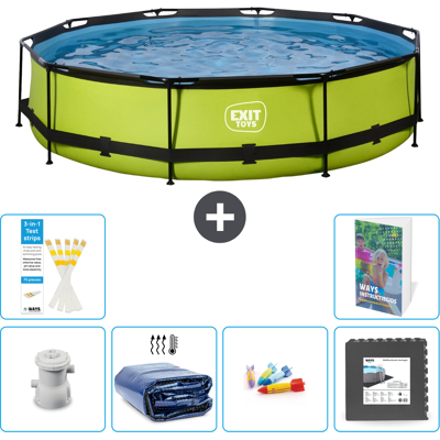 EXIT TOYS Exit-toys Piscina Exit Redonda - 360x76 Cm - 7-piezas S177 EXIT TOYS Exit-toys Piscina Exit Redonda - 360x76 Cm - 7-piezas S177