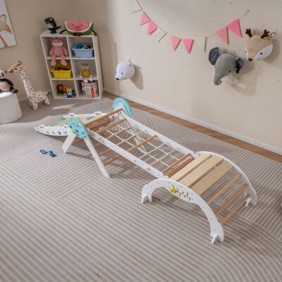 HELLOSHOP26 Juego De 1 Parque Infantil Plegable 281 X 66 X 58,5 Cm Seguridad Óptima Interior Madera Blanca 200015671 HELLOSHOP26 Juego De 1 Parque Infantil Plegable 281 X 66 X 58,5 Cm Seguridad Óptima Interior Madera Blanca 200015671