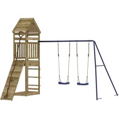 HELLOSHOP26 Parque Infantil Columpios Tobogán Estructuras Robusto Juegos Jardín 315 X 257 X 264 Cm Madera De Pino Impregnada 020005036 HELLOSHOP26 Parque Infantil Columpios Tobogán Estructuras Robusto Juegos Jardín 315 X 257 X 264 Cm Madera De Pino Impregnada 020005036