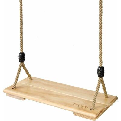OEM Columpio De Madera, Columpio De Jardín Para Adultos/niños, Para Juegos Al Aire Libre Con Cuerda De Altura Ajustable, 200 Kg - OEM Columpio De Madera, Columpio De Jardín Para Adultos/niños, Para Juegos Al Aire Libre Con Cuerda De Altura Ajustable, 200 Kg -
