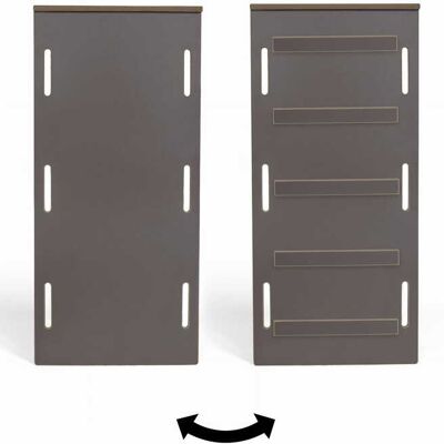 OEM Escalera 2 En 1 Con Tobogán Y Muro De Escalada Para El Balancín Y El Columpio Montessori Xxl - Gris OEM Escalera 2 En 1 Con Tobogán Y Muro De Escalada Para El Balancín Y El Columpio Montessori Xxl - Gris