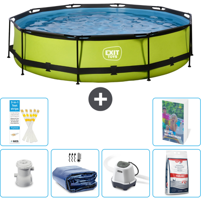 EXIT TOYS Exit-toys Piscina Exit Redonda - 360x76 Cm - 7-piezas S329 EXIT TOYS Exit-toys Piscina Exit Redonda - 360x76 Cm - 7-piezas S329