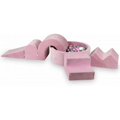 Mimii - Piscina Redonda de Espuma - Velvet Pink - 90x30 cm - Juego de Espuma Mimii - Piscina Redonda de Espuma - Velvet Pink - 90x30 cm - Juego de Espuma