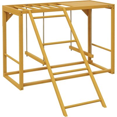 JHY DESIGN Estructura De Juego Para Gallinas Con Columpios Y Escalera, Para 3-4 Gallinas, Estructura De Madera Para Trepar Gallinas JHY DESIGN Estructura De Juego Para Gallinas Con Columpios Y Escalera, Para 3-4 Gallinas, Estructura De Madera Para Trepar Gallinas