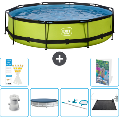 EXIT TOYS Exit-toys Piscina Exit Redonda - 360x76 Cm - 7-piezas S241 EXIT TOYS Exit-toys Piscina Exit Redonda - 360x76 Cm - 7-piezas S241
