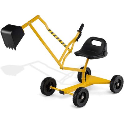 HELLOSHOP26 Excavadora De Arena Infantil (121 X 40 X 64 Cm Asiento Giratorio De 360° Estructura Metálica Ergonómica Amarillo) 200013093 HELLOSHOP26 Excavadora De Arena Infantil (121 X 40 X 64 Cm Asiento Giratorio De 360° Estructura Metálica Ergonómica Amarillo) 200013093