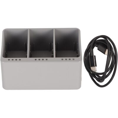 OEM 1 Estación De Carga, Carga Simultánea De 3 Baterías, Protección Inteligente, Compatible Con Dji Mini 3 Y Pro, Uso Con Drones OEM 1 Estación De Carga, Carga Simultánea De 3 Baterías, Protección Inteligente, Compatible Con Dji Mini 3 Y Pro, Uso Con Drones