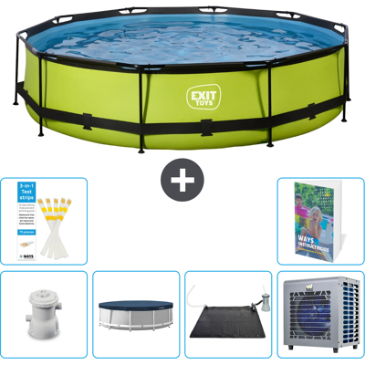 EXIT TOYS Exit-toys Piscina Exit Redonda - 360x76 Cm - 7-piezas S176 EXIT TOYS Exit-toys Piscina Exit Redonda - 360x76 Cm - 7-piezas S176