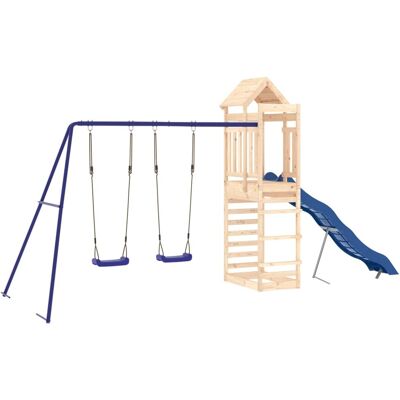 HELLOSHOP26 Zona De Juegos Al Aire Libre Con Columpios Tobogán Y Estructuras De Escalada Resistentes Equipo De Juego De Jardín 492 X 185 X 239 Cm Madera Maciza De Pino 020004661 HELLOSHOP26 Zona De Juegos Al Aire Libre Con Columpios Tobogán Y Estructuras De Escalada Resistentes Equipo De Juego De Jardín 492 X 185 X 239 Cm Madera Maciza De Pino 020004661