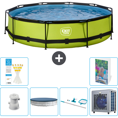 EXIT TOYS Exit-toys Piscina Exit Redonda - 360x76 Cm - 7-piezas S283 EXIT TOYS Exit-toys Piscina Exit Redonda - 360x76 Cm - 7-piezas S283