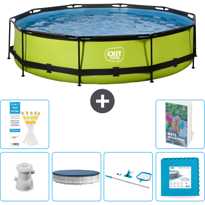 EXIT TOYS Exit-toys Piscina Exit Redonda - 360x76 Cm - 7-piezas S191 EXIT TOYS Exit-toys Piscina Exit Redonda - 360x76 Cm - 7-piezas S191