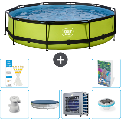 EXIT TOYS Exit-toys Piscina Exit Redonda - 360x76 Cm - 7-piezas S175 EXIT TOYS Exit-toys Piscina Exit Redonda - 360x76 Cm - 7-piezas S175