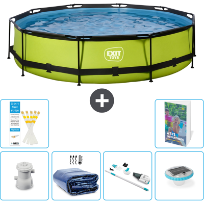 EXIT TOYS Exit-toys Piscina Exit Redonda - 360x76 Cm - 7-piezas S204 EXIT TOYS Exit-toys Piscina Exit Redonda - 360x76 Cm - 7-piezas S204