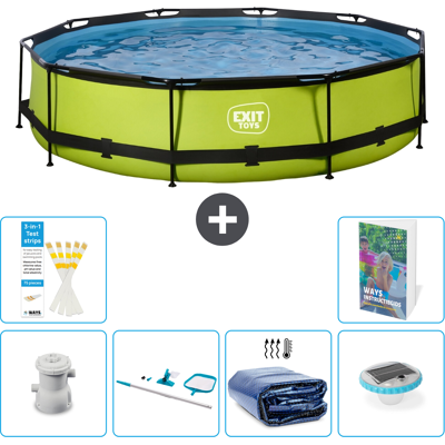 EXIT TOYS Exit-toys Piscina Exit Redonda - 360x76 Cm - 7-piezas S305 EXIT TOYS Exit-toys Piscina Exit Redonda - 360x76 Cm - 7-piezas S305