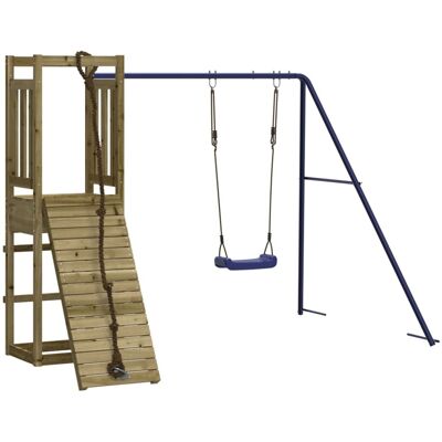 HELLOSHOP26 Parque Infantil De Exterior Columpios Tobogán Pórticos Robusto Juegos De Jardín 237 X 184 X 169 Cm Madera De Pino Impregnada 020004742 HELLOSHOP26 Parque Infantil De Exterior Columpios Tobogán Pórticos Robusto Juegos De Jardín 237 X 184 X 169 Cm Madera De Pino Impregnada 020004742