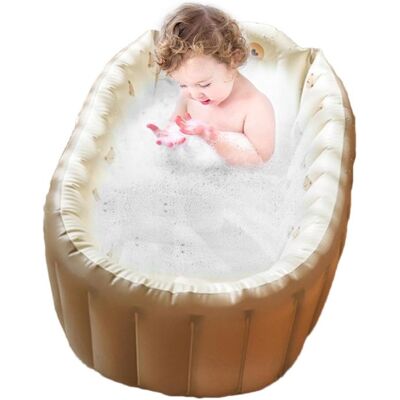 OEM Piscina Hinchable Para Niños Pequeños - Piscina Infantil - Diversión A La Hora Del Baño - Incluye Respaldo - 90x55x30cm OEM Piscina Hinchable Para Niños Pequeños - Piscina Infantil - Diversión A La Hora Del Baño - Incluye Respaldo - 90x55x30cm