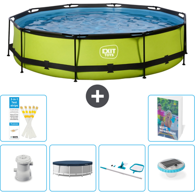 EXIT TOYS Exit-toys Piscina Exit Redonda - 360x76 Cm - 7-piezas S247 EXIT TOYS Exit-toys Piscina Exit Redonda - 360x76 Cm - 7-piezas S247