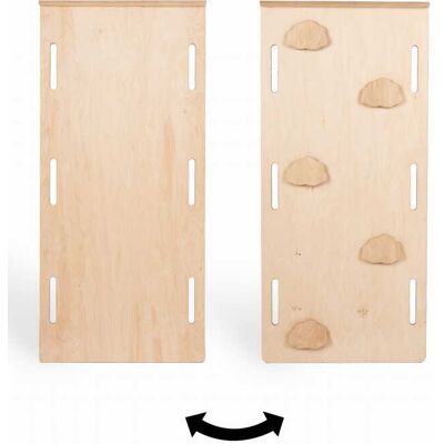 OEM Tobogán/pared De Escalada 2 En 1 Clouds Para El Balancín Montessori Xxl - Madera OEM Tobogán/pared De Escalada 2 En 1 Clouds Para El Balancín Montessori Xxl - Madera