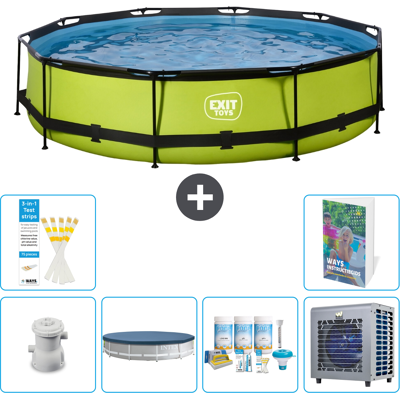 EXIT TOYS Exit-toys Piscina Exit Redonda - 360x76 Cm - 7-piezas S264 EXIT TOYS Exit-toys Piscina Exit Redonda - 360x76 Cm - 7-piezas S264