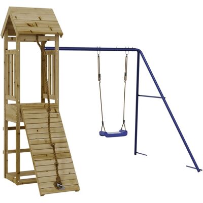 HELLOSHOP26 Parque Infantil Columpios Tobogán Estructuras Robusto Juegos Jardín 238 X 196 X 207 Cm Madera De Pino Impregnada 020004713 HELLOSHOP26 Parque Infantil Columpios Tobogán Estructuras Robusto Juegos Jardín 238 X 196 X 207 Cm Madera De Pino Impregnada 020004713