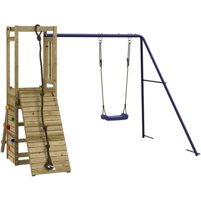 HELLOSHOP26 Parque Infantil Exterior Columpios Tobogán Pórticos Robusto Juegos Jardín 232 X 184 X 169 Cm Madera De Pino Impregnada 020004826 HELLOSHOP26 Parque Infantil Exterior Columpios Tobogán Pórticos Robusto Juegos Jardín 232 X 184 X 169 Cm Madera De Pino Impregnada 020004826