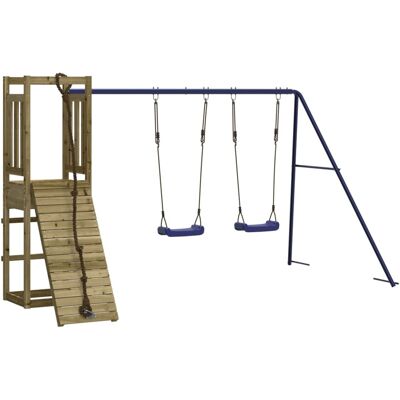 HELLOSHOP26 Parque Infantil De Exterior Columpios Tobogán Pórticos Robusto Juegos De Jardín 308 X 184 X 169 Cm Madera De Pino Impregnada 020004917 HELLOSHOP26 Parque Infantil De Exterior Columpios Tobogán Pórticos Robusto Juegos De Jardín 308 X 184 X 169 Cm Madera De Pino Impregnada 020004917