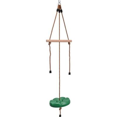 OEM Área De Juegos, Escalera De Cuerda Dos En Uno Para Niños, Escalera De Exterior, Columpio De Jardín, Disco De Plástico Verde Oscuro. OEM Área De Juegos, Escalera De Cuerda Dos En Uno Para Niños, Escalera De Exterior, Columpio De Jardín, Disco De Plástico Verde Oscuro.