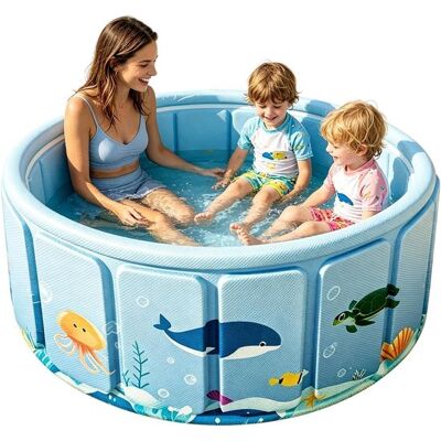 OEM Piscina Plegable - Piscina Portátil - Diversión Acuática Al Aire Libre - Fácil De Montar - Tamaño Grande - Azul OEM Piscina Plegable - Piscina Portátil - Diversión Acuática Al Aire Libre - Fácil De Montar - Tamaño Grande - Azul