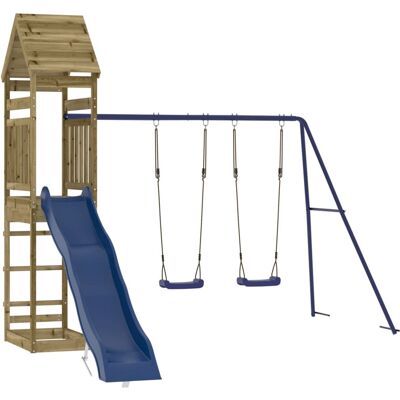 HELLOSHOP26 Parque Infantil De Exterior Columpios Tobogán Columpios Robusto Juegos Jardín 315 X 373 X 264 Cm Madera De Pino Impregnada 020004941 HELLOSHOP26 Parque Infantil De Exterior Columpios Tobogán Columpios Robusto Juegos Jardín 315 X 373 X 264 Cm Madera De Pino Impregnada 020004941