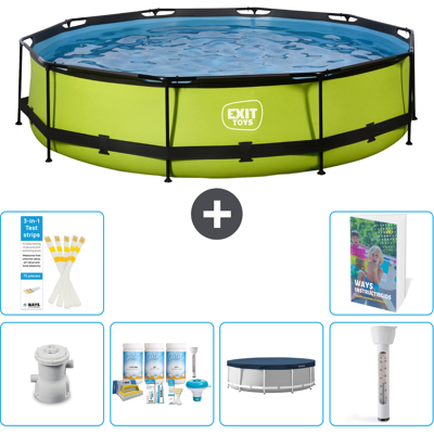 EXIT TOYS Exit-toys Piscina Exit Redonda - 360x76 Cm - 7-piezas S237 EXIT TOYS Exit-toys Piscina Exit Redonda - 360x76 Cm - 7-piezas S237