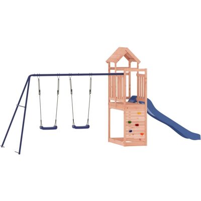 HELLOSHOP26 Zona De Juegos Al Aire Libre Con Columpios Tobogán Y Estructuras De Escalada Resistentes Juegos De Jardín 495 X 186 X 214 Cm Madera Maciza De Abeto Douglas 020004974 HELLOSHOP26 Zona De Juegos Al Aire Libre Con Columpios Tobogán Y Estructuras De Escalada Resistentes Juegos De Jardín 495 X 186 X 214 Cm Madera Maciza De Abeto Douglas 020004974