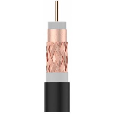 Televes - Cable Coaxial Tv T100plus Negro (250m) Televes - Cable Coaxial Tv T100plus Negro (250m)