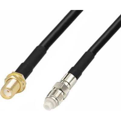 OEM Cable De Antena Fme / Gn / Sma / Gn Lmr240 10m OEM Cable De Antena Fme / Gn / Sma / Gn Lmr240 10m