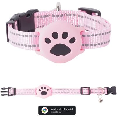 OEM Localizador Gps Compatible Android, Resistente Ip68, Batería Cr2032 (más 1 Año), Collar Nailon Ajustable, Circunferencia Cuello: 28-39 Cm, Rosa OEM Localizador Gps Compatible Android, Resistente Ip68, Batería Cr2032 (más 1 Año), Collar Nailon Ajustable, Circunferencia Cuello: 28-39 Cm, Rosa