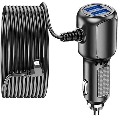 OEM Adaptador De Cargador Para Coche,con Dos Puertos Usb,corriente De 3,5 A,con Puerto Mini-usb,cámaras De Salpicadero Con Gps OEM Adaptador De Cargador Para Coche,con Dos Puertos Usb,corriente De 3,5 A,con Puerto Mini-usb,cámaras De Salpicadero Con Gps
