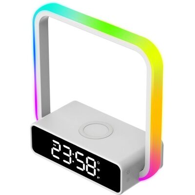 OEM Luz Nocturna, Luz Ambiental De Escritorio, Cargador Inalámbrico Para Teléfono, Pantalla De Reloj, Luz Nocturna Regulable Sensible Al Tacto OEM Luz Nocturna, Luz Ambiental De Escritorio, Cargador Inalámbrico Para Teléfono, Pantalla De Reloj, Luz Nocturna Regulable Sensible Al Tacto