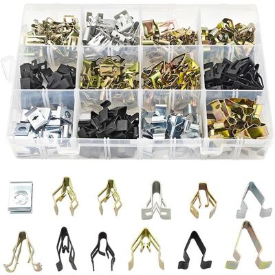 OEM Dailygoody,clip De Montaje Metálico,clips Universales Para Salpicadero,240 Piezas,embellecedor De Consola Delantera,accesorios Para Coche OEM Dailygoody,clip De Montaje Metálico,clips Universales Para Salpicadero,240 Piezas,embellecedor De Consola Delantera,accesorios Para Coche