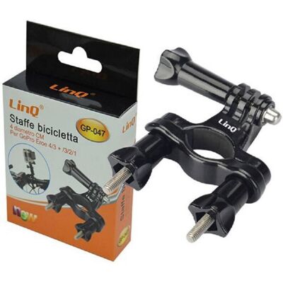 TRADE SHOP TRAESIO Trade Shop - Supporto Staffa Regolabile Universale Bicicletta Bici Fotocamera Gopro Hero Gp-047 - TRADE SHOP TRAESIO Trade Shop - Supporto Staffa Regolabile Universale Bicicletta Bici Fotocamera Gopro Hero Gp-047 -