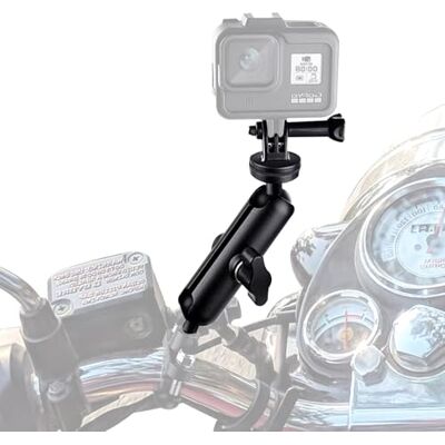OEM 2 Soportes Ajustables De 360° Para Espejo De Motocicleta, De Aluminio, Para Cámara De Acción, Con Abrazadera Resistente, Compatibles Con Todas Las Series Gopro Hero 6/7/8/9 Akaso Sjcam. OEM 2 Soportes Ajustables De 360° Para Espejo De Motocicleta, De Aluminio, Para Cámara De Acción, Con Abrazadera Resistente, Compatibles Con Todas Las Series Gopro Hero 6/7/8/9 Akaso Sjcam.
