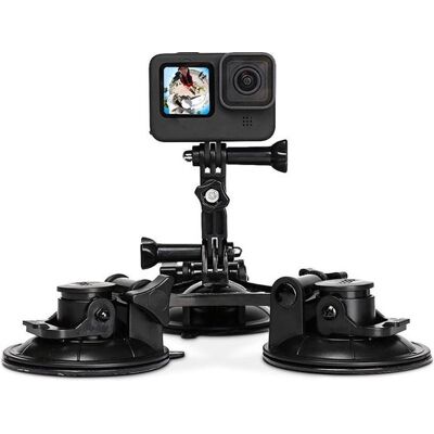OEM Soporte Premium Para Cámara De Coche Compatible Con Gopro - Soporte Para Cámara De Acción Con Ventosas - Accesorios Para Coche - Negro OEM Soporte Premium Para Cámara De Coche Compatible Con Gopro - Soporte Para Cámara De Acción Con Ventosas - Accesorios Para Coche - Negro